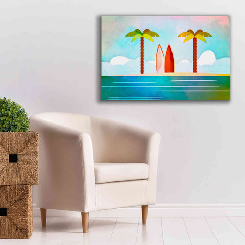 Image of 'Tropical Island' by Andrea Haase, Giclee Canvas Wall Art,40 x 26