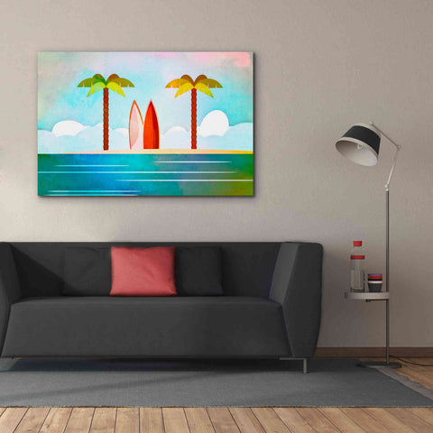 Image of 'Tropical Island' by Andrea Haase, Giclee Canvas Wall Art,60 x 40