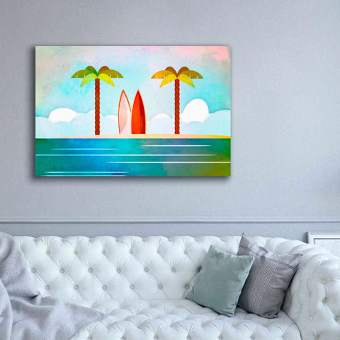 Image of 'Tropical Island' by Andrea Haase, Giclee Canvas Wall Art,60 x 40