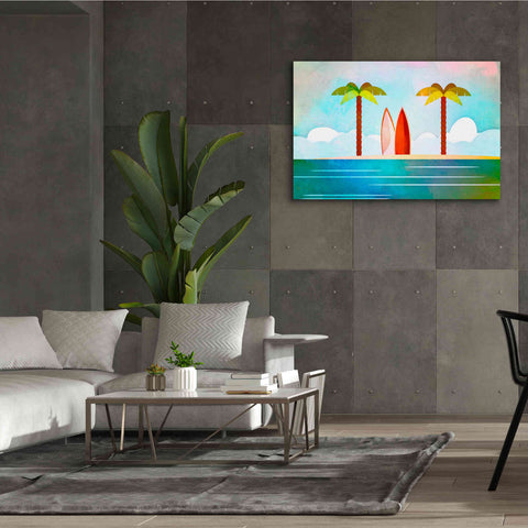 Image of 'Tropical Island' by Andrea Haase, Giclee Canvas Wall Art,60 x 40