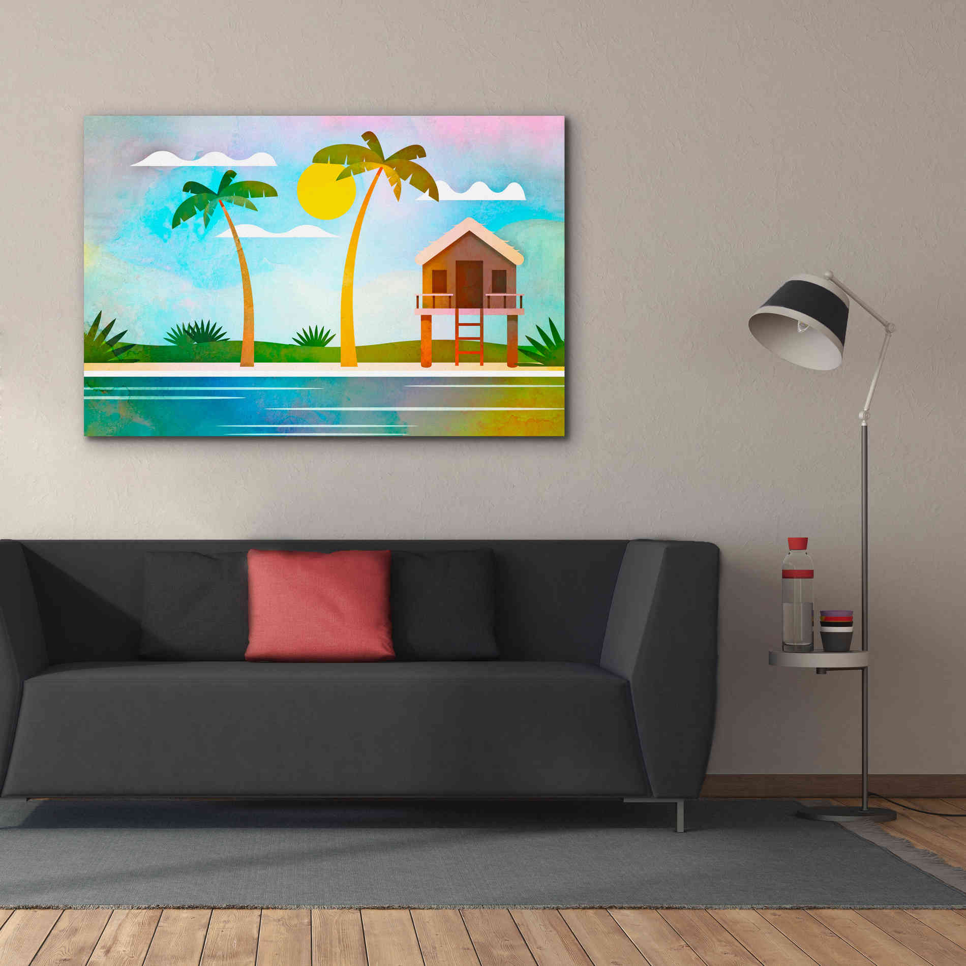 'Exotic Hideaway' by Andrea Haase, Giclee Canvas Wall Art,60 x 40