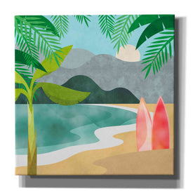 'Secret Surf Spot' by Andrea Haase, Giclee Canvas Wall Art