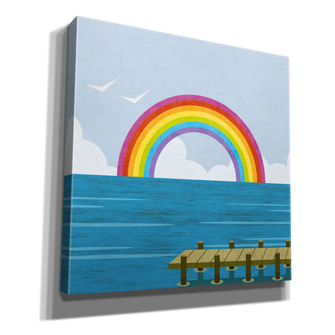 Image of 'Happy Summer Rainbow' by Andrea Haase, Giclee Canvas Wall Art