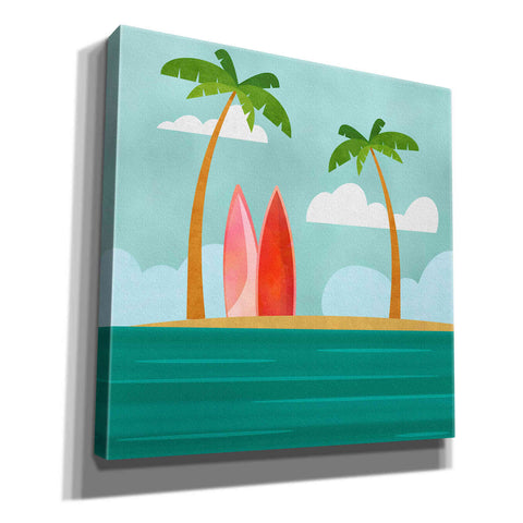 Image of 'Caribbean Surf Spot' by Andrea Haase, Giclee Canvas Wall Art