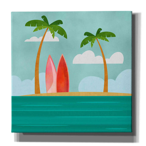 Image of 'Caribbean Surf Spot' by Andrea Haase, Giclee Canvas Wall Art