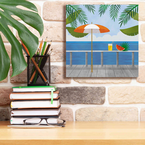 Image of 'Enjoy The View' by Andrea Haase, Giclee Canvas Wall Art,12 x 12