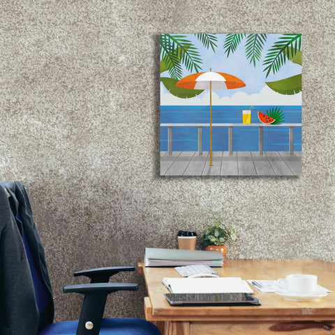 Image of 'Enjoy The View' by Andrea Haase, Giclee Canvas Wall Art,26 x 26