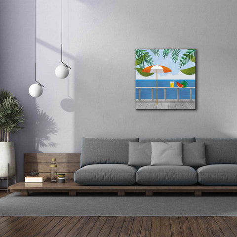 Image of 'Enjoy The View' by Andrea Haase, Giclee Canvas Wall Art,37 x 37