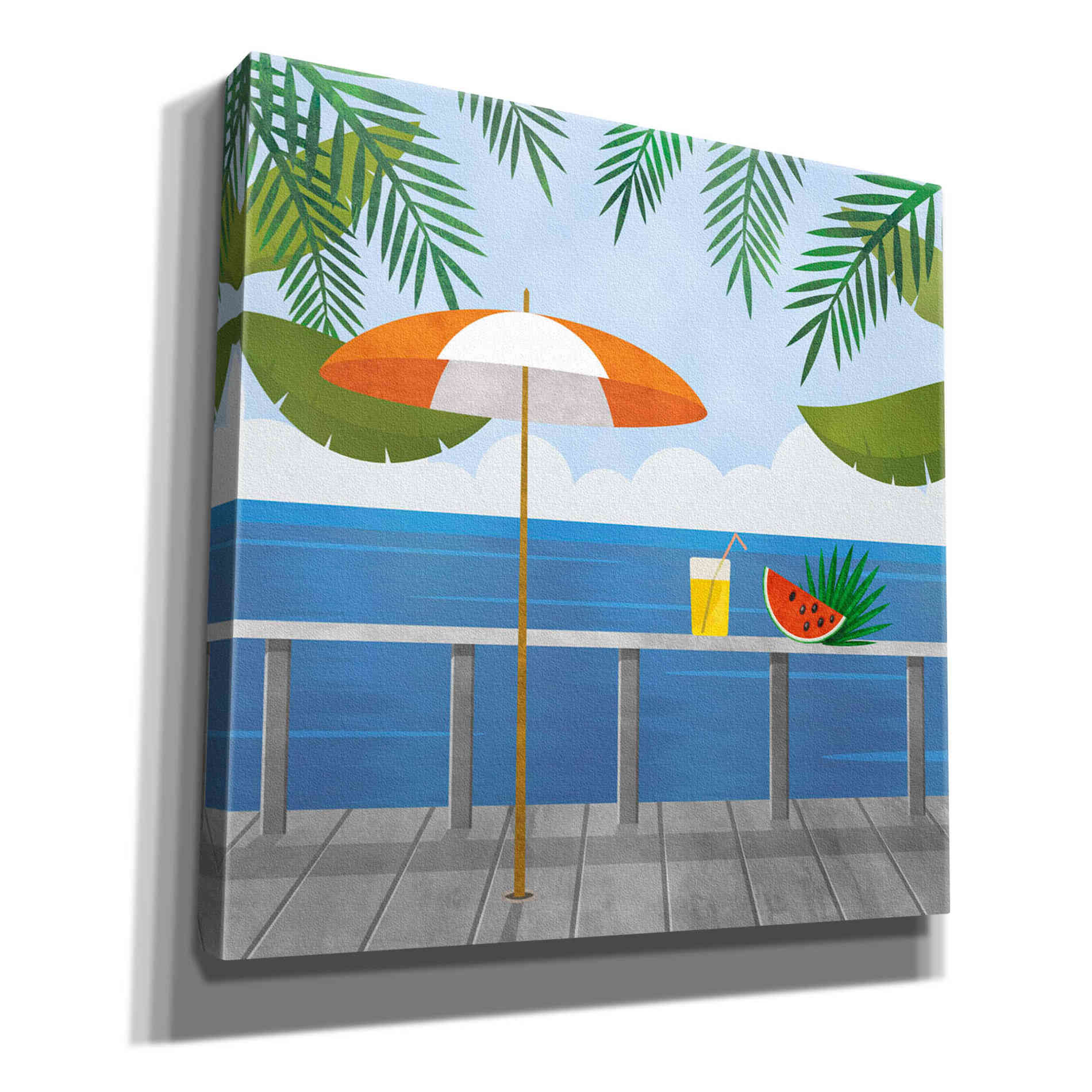 'Enjoy The View' by Andrea Haase, Giclee Canvas Wall Art