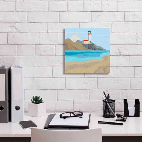 Image of 'East End Lighthouse' by Andrea Haase, Giclee Canvas Wall Art,12 x 12