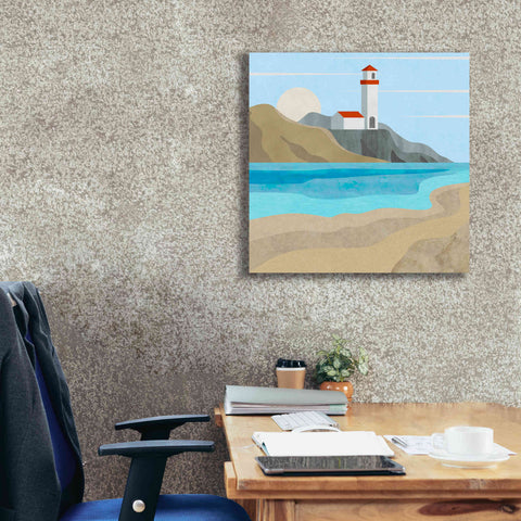 Image of 'East End Lighthouse' by Andrea Haase, Giclee Canvas Wall Art,26 x 26