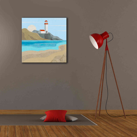 Image of 'East End Lighthouse' by Andrea Haase, Giclee Canvas Wall Art,26 x 26