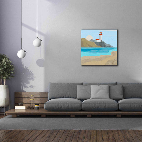Image of 'East End Lighthouse' by Andrea Haase, Giclee Canvas Wall Art,37 x 37