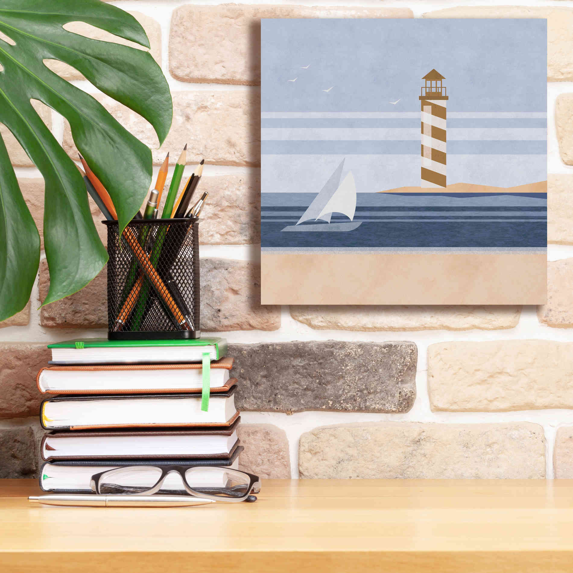 'cape Cod Lighthouse' by Andrea Haase, Giclee Canvas Wall Art,12 x 12