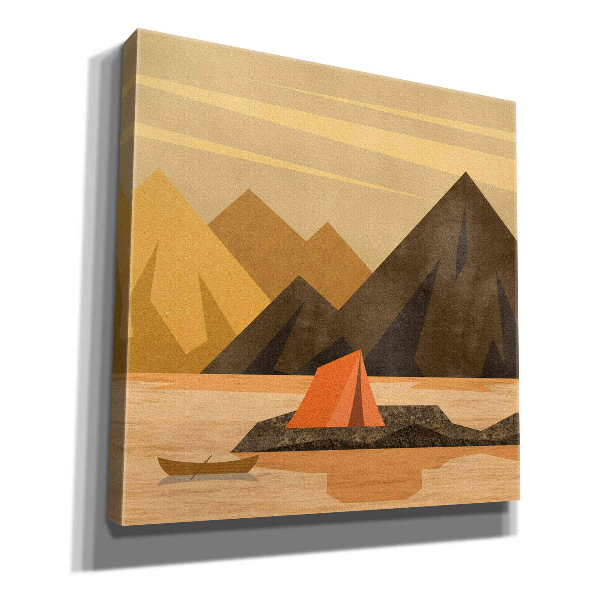 'Camping Adventure' by Andrea Haase, Giclee Canvas Wall Art