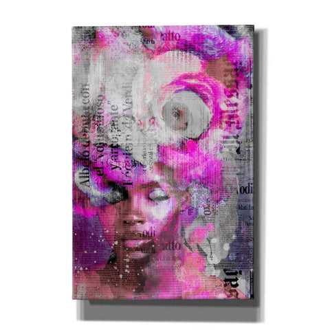Image of 'New York City Girl Pink' by Andrea Haase, Giclee Canvas Wall Art