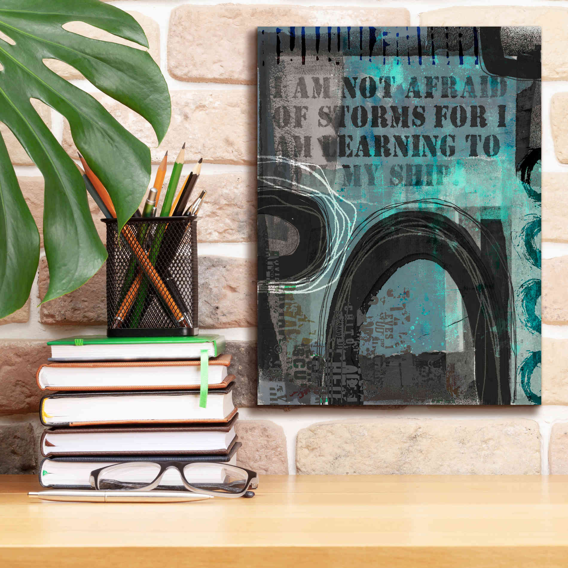 'Not Afraid Of Storms' by Andrea Haase, Giclee Canvas Wall Art,12 x 16