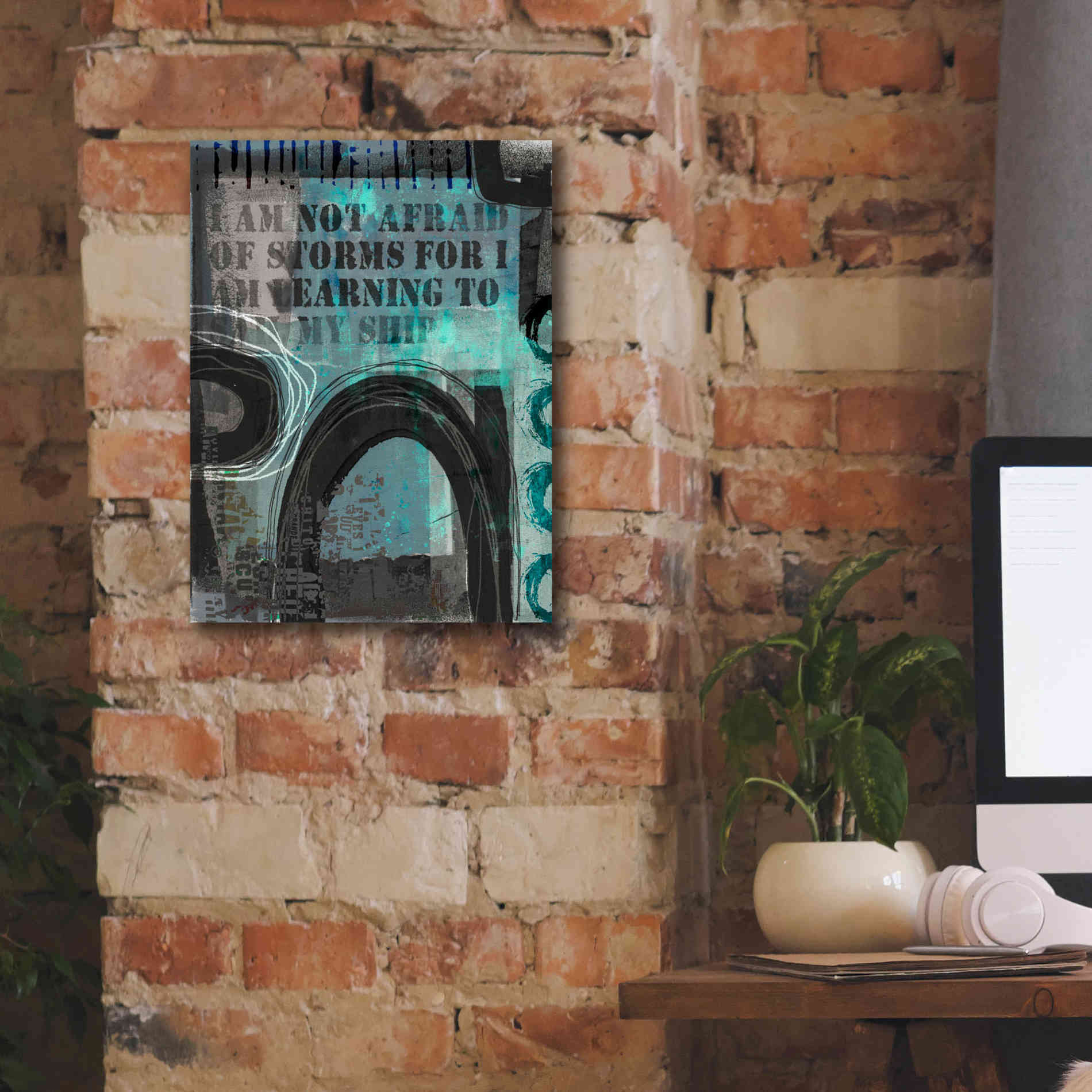 'Not Afraid Of Storms' by Andrea Haase, Giclee Canvas Wall Art,12 x 16