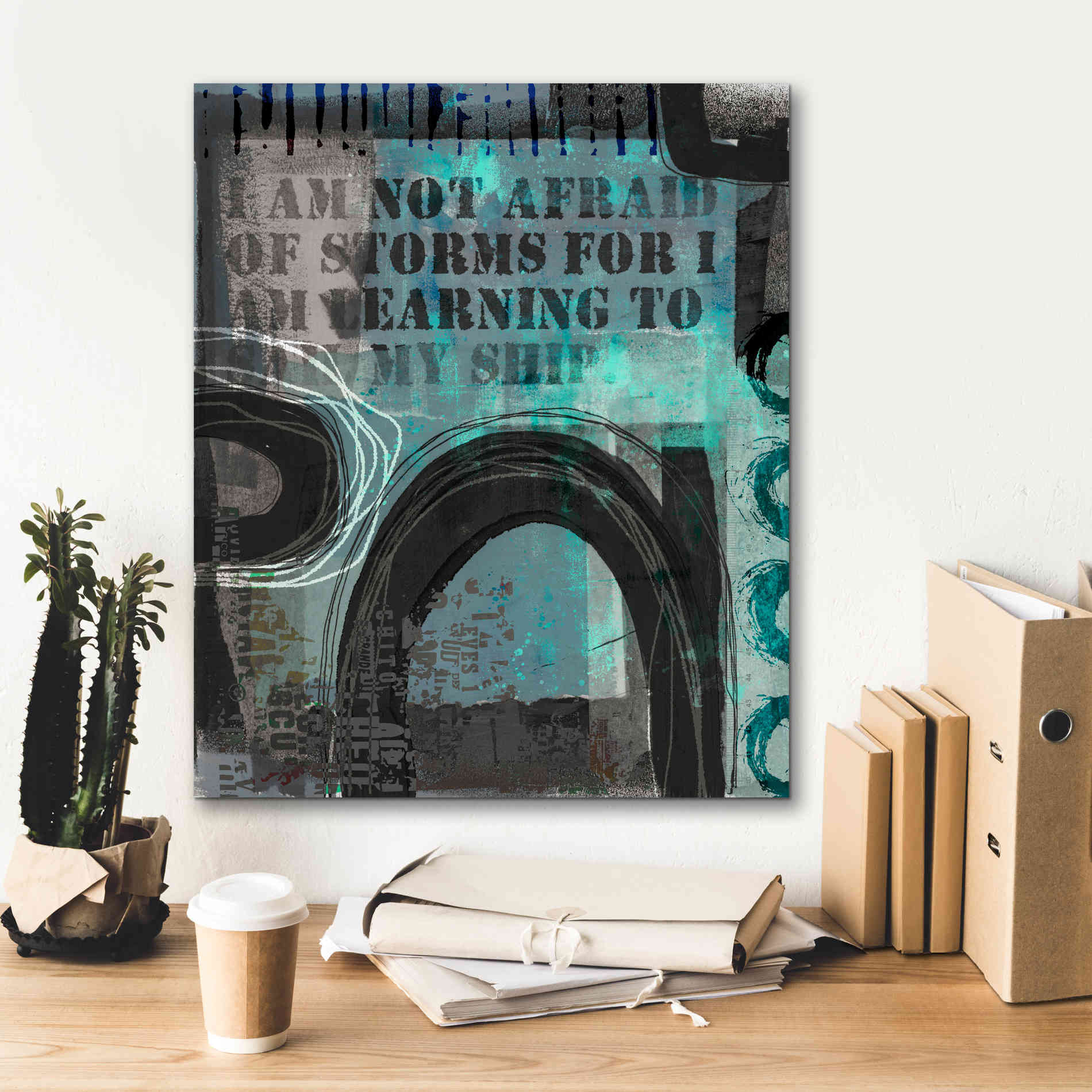 'Not Afraid Of Storms' by Andrea Haase, Giclee Canvas Wall Art,20 x 24