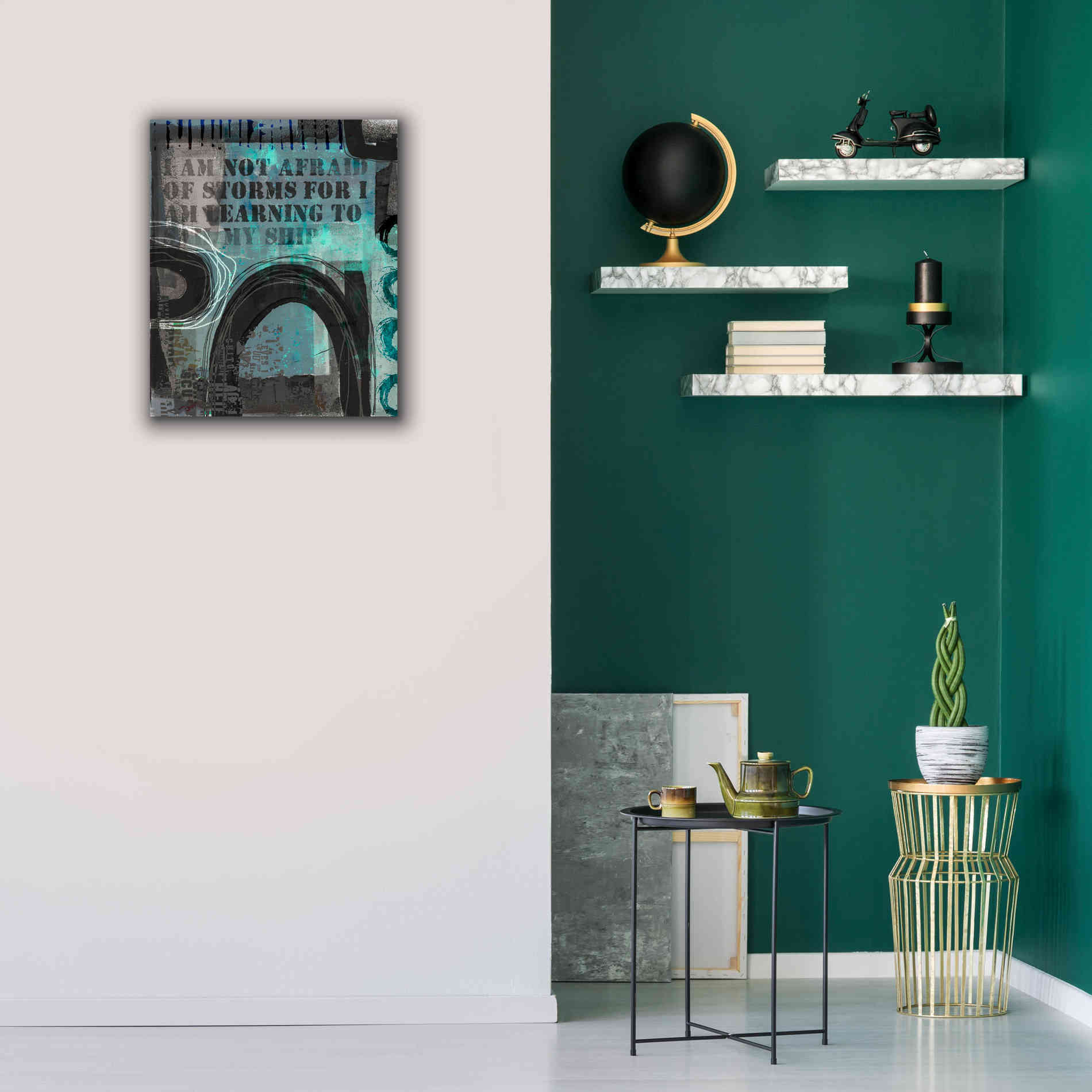 'Not Afraid Of Storms' by Andrea Haase, Giclee Canvas Wall Art,20 x 24