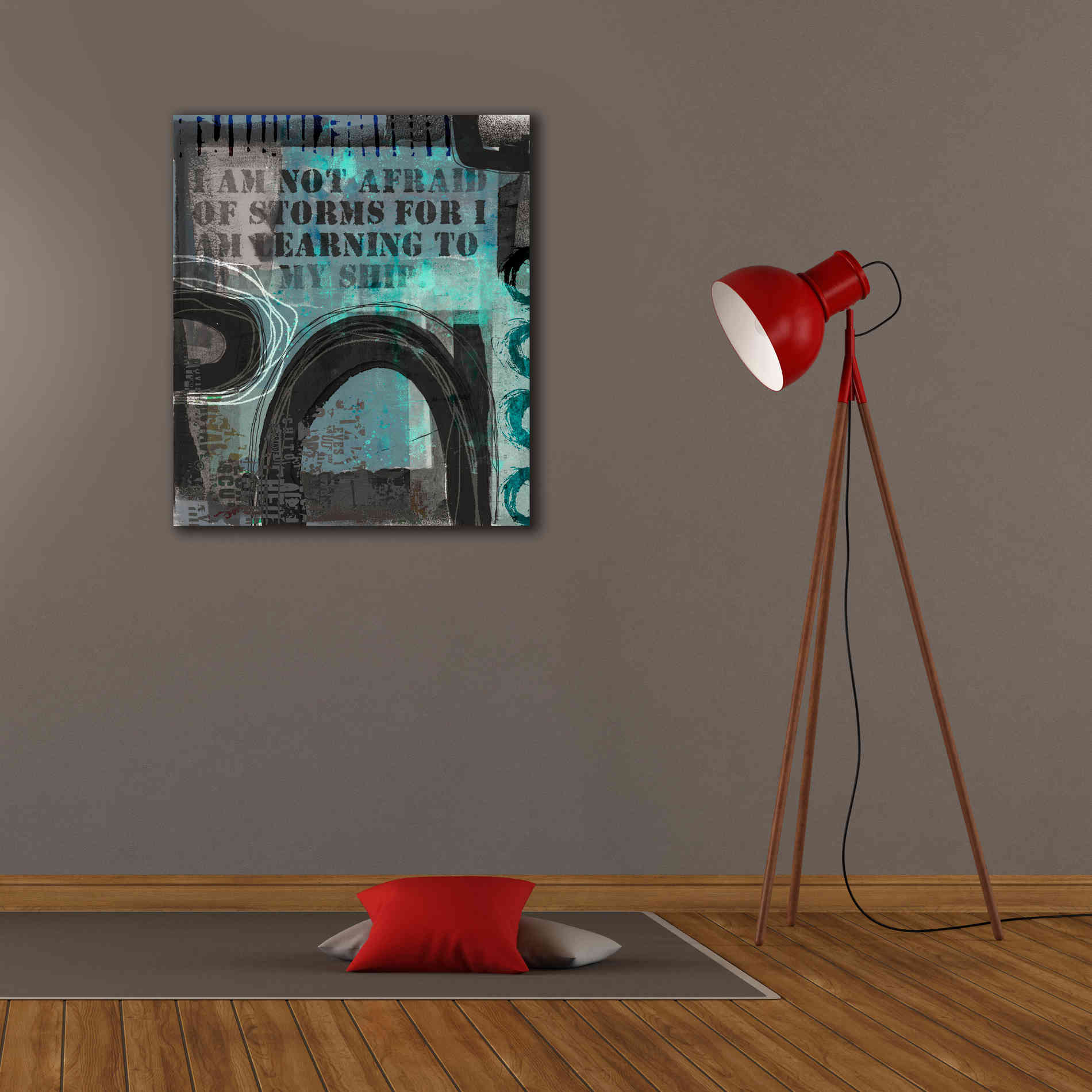 'Not Afraid Of Storms' by Andrea Haase, Giclee Canvas Wall Art,26 x 30