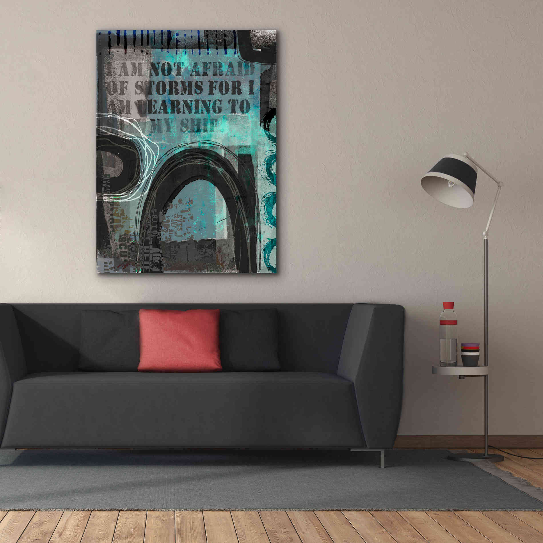 'Not Afraid Of Storms' by Andrea Haase, Giclee Canvas Wall Art,40 x 54