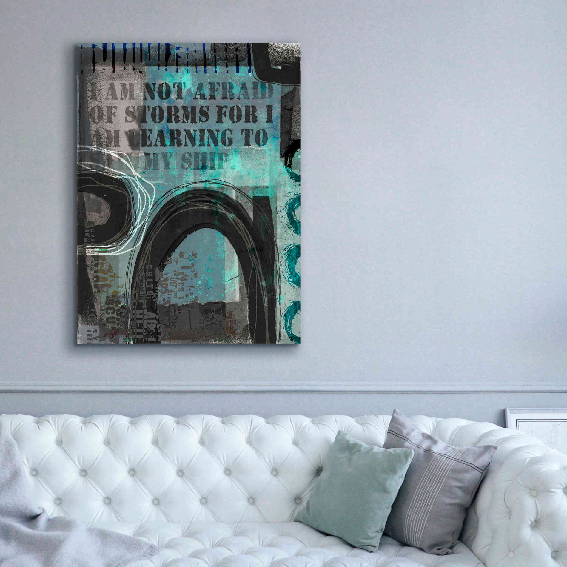 'Not Afraid Of Storms' by Andrea Haase, Giclee Canvas Wall Art,40 x 54