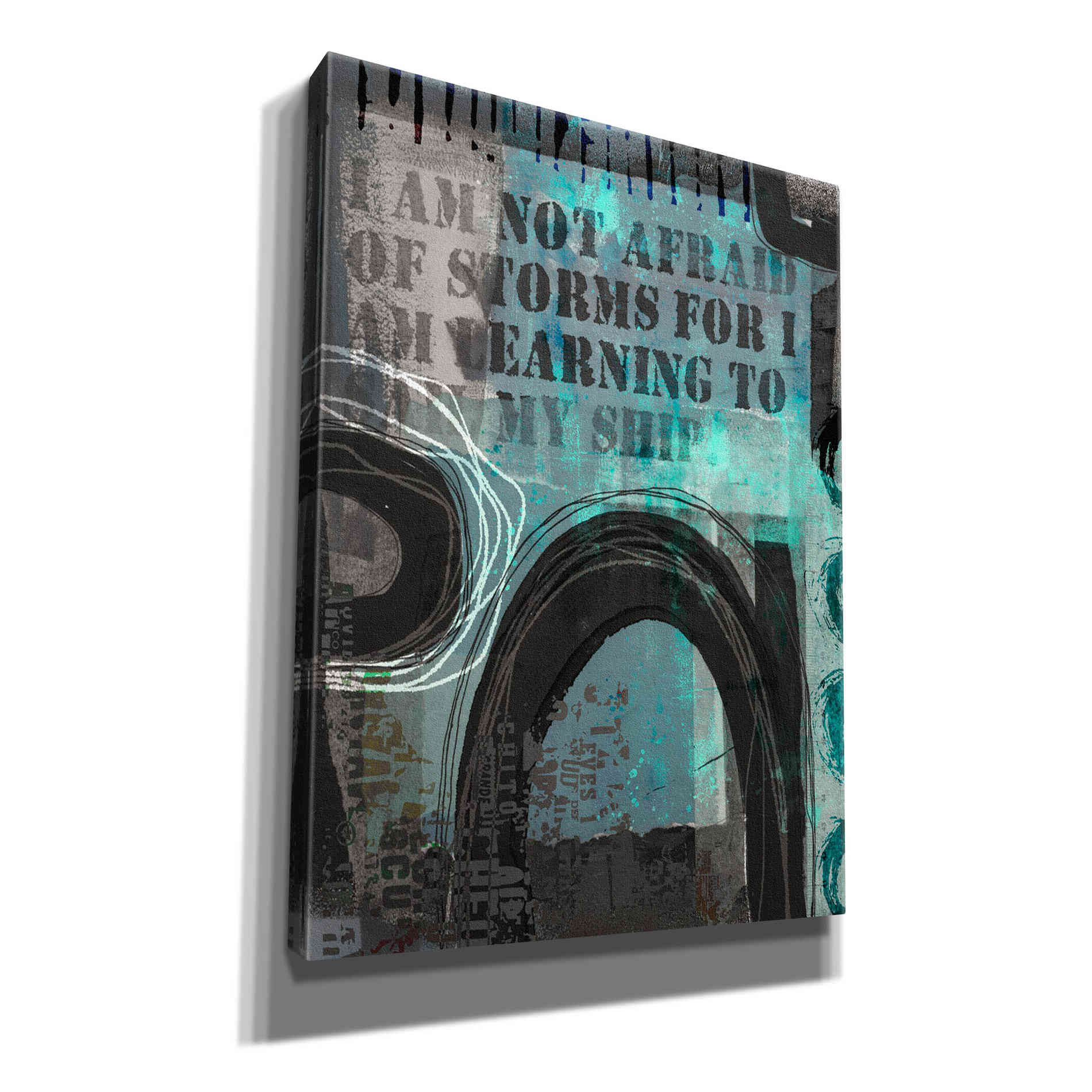 'Not Afraid Of Storms' by Andrea Haase, Giclee Canvas Wall Art