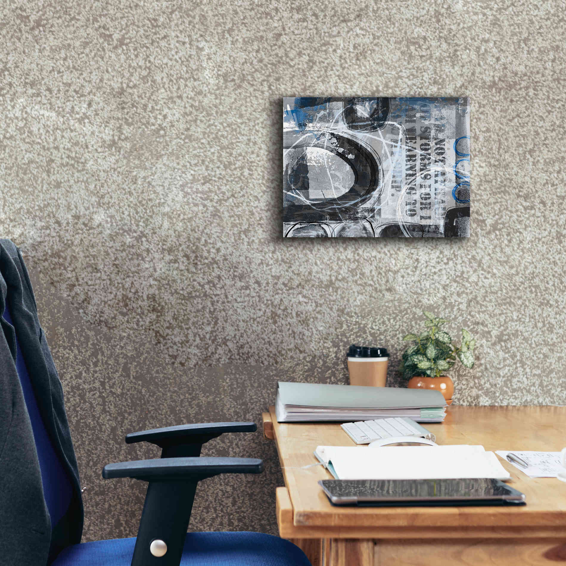 'Stormy Waters' by Andrea Haase, Giclee Canvas Wall Art,16 x 12