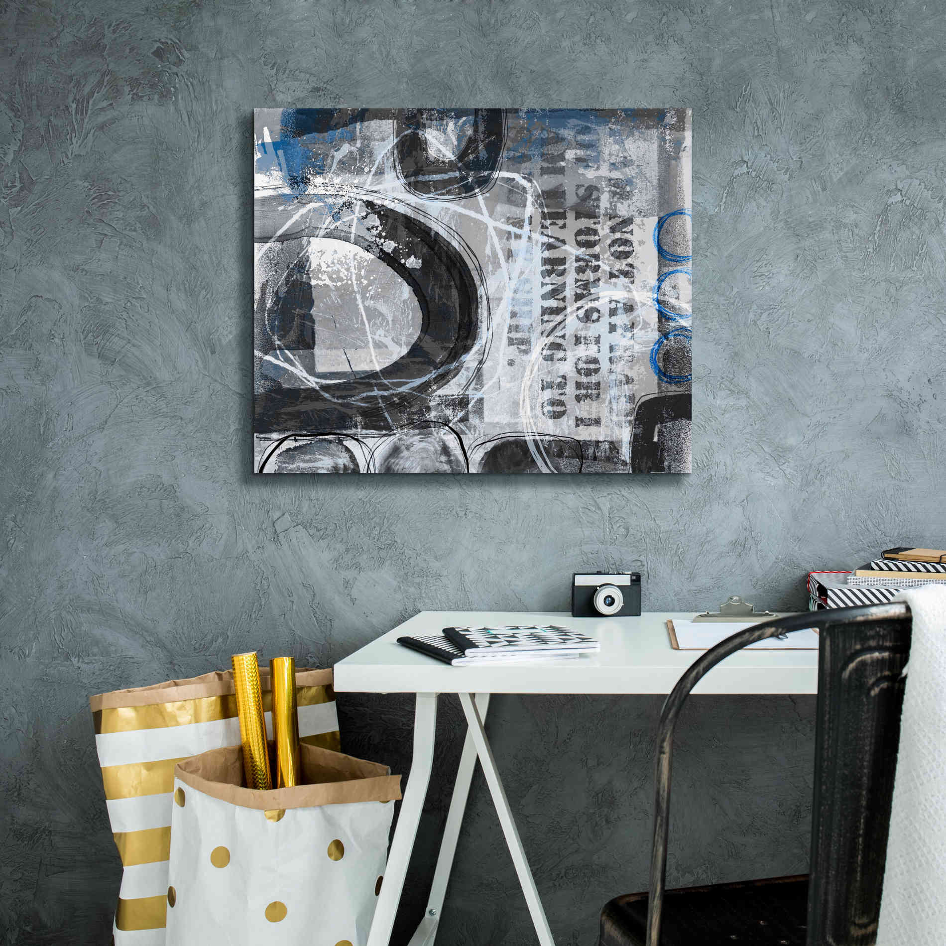 'Stormy Waters' by Andrea Haase, Giclee Canvas Wall Art,24 x 20