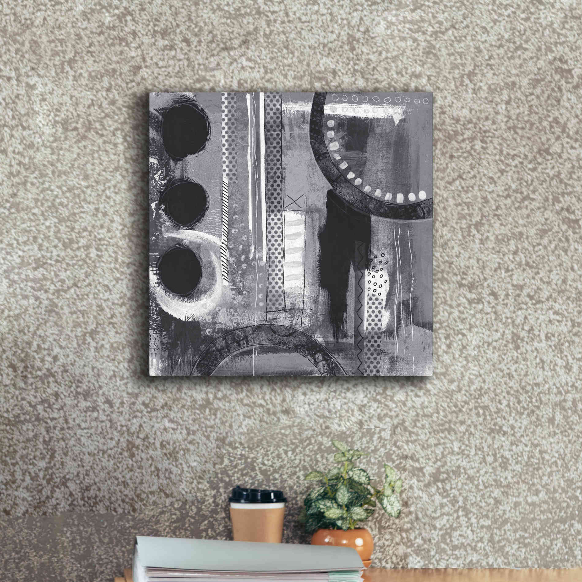 'Friday Night Dance Floor' by Andrea Haase, Giclee Canvas Wall Art,18 x 18