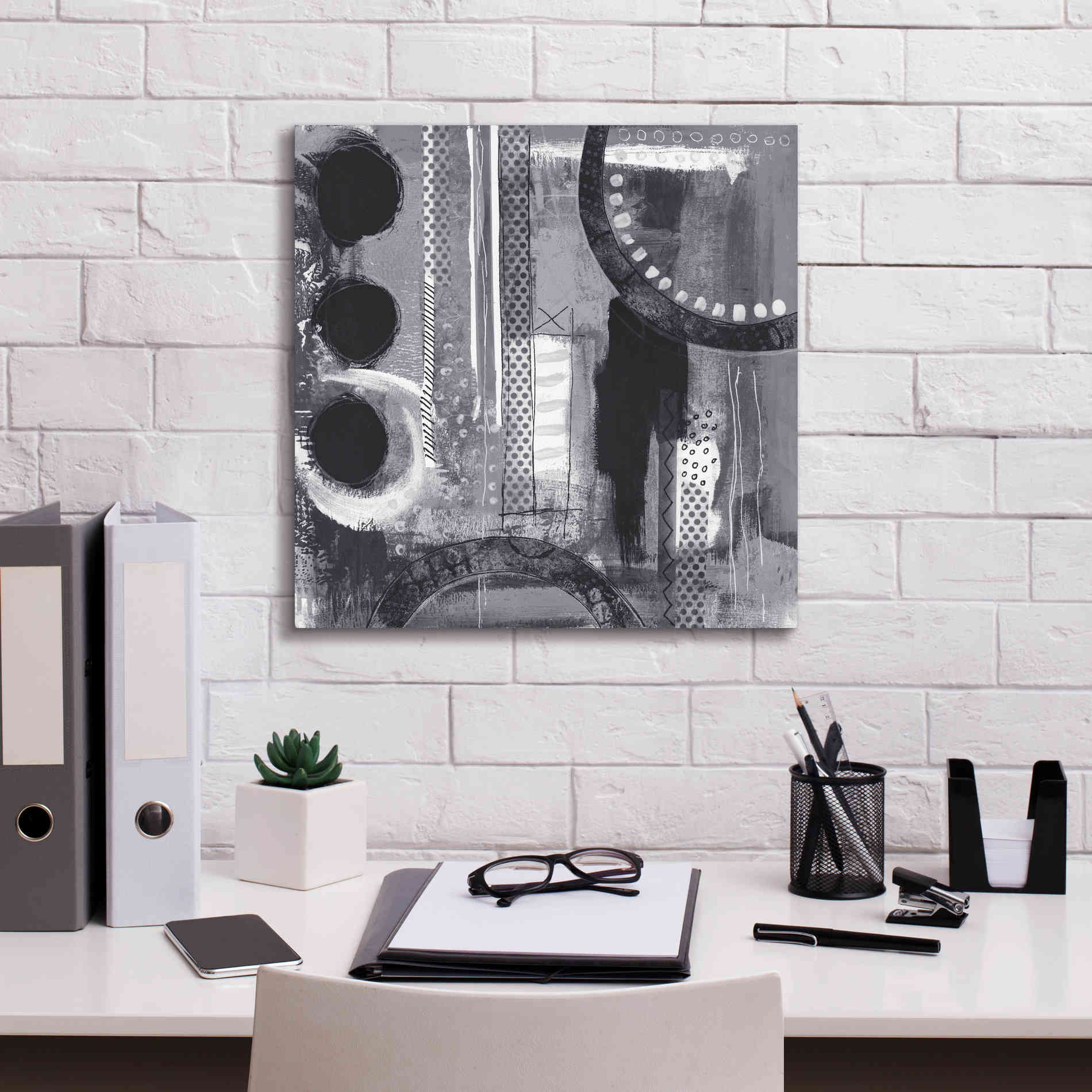 'Friday Night Dance Floor' by Andrea Haase, Giclee Canvas Wall Art,18 x 18