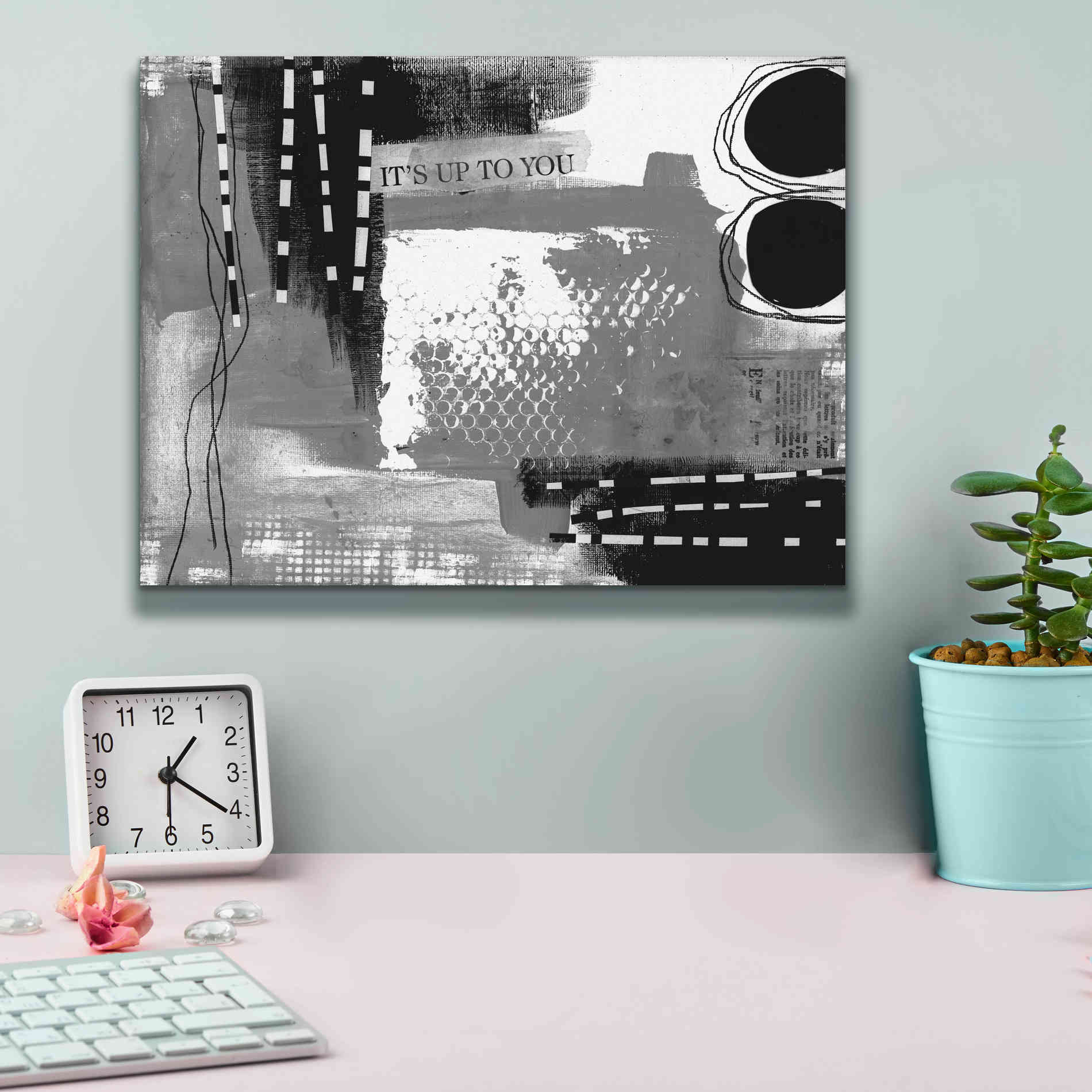 'Up To You' by Andrea Haase, Giclee Canvas Wall Art,16 x 12