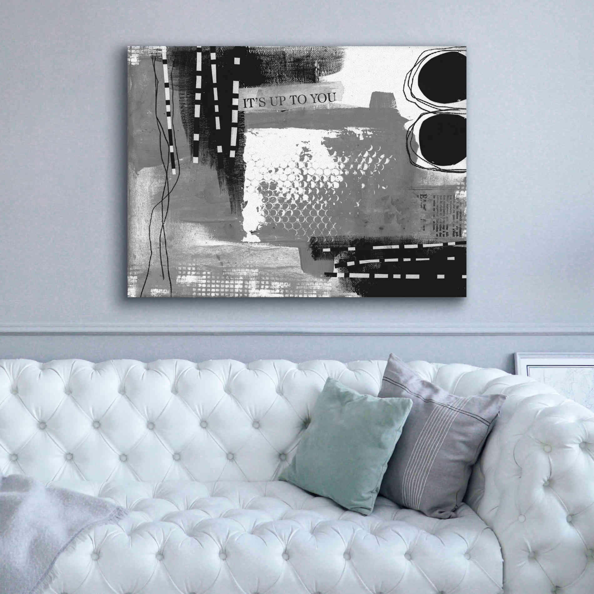 'Up To You' by Andrea Haase, Giclee Canvas Wall Art,54 x 40