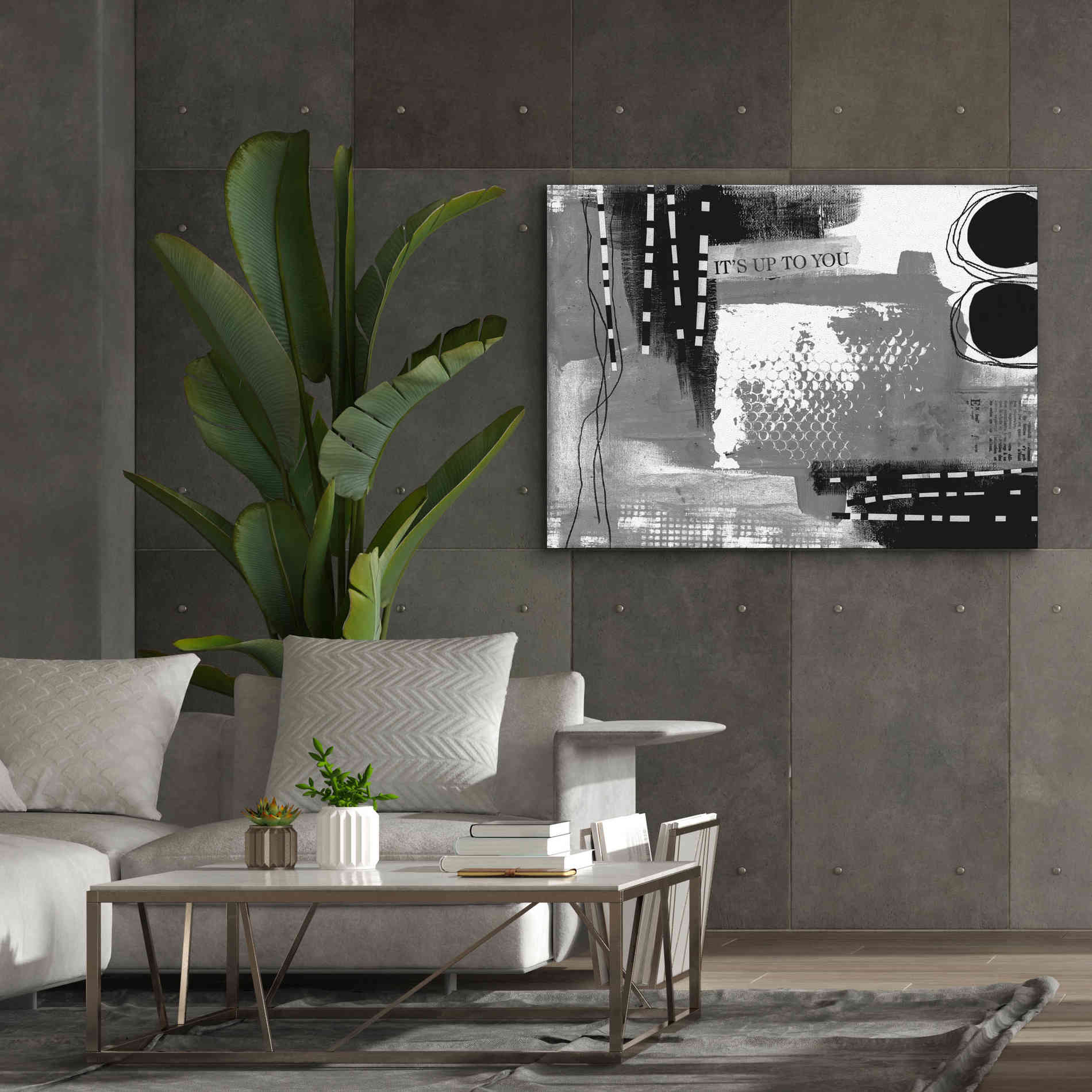 'Up To You' by Andrea Haase, Giclee Canvas Wall Art,54 x 40