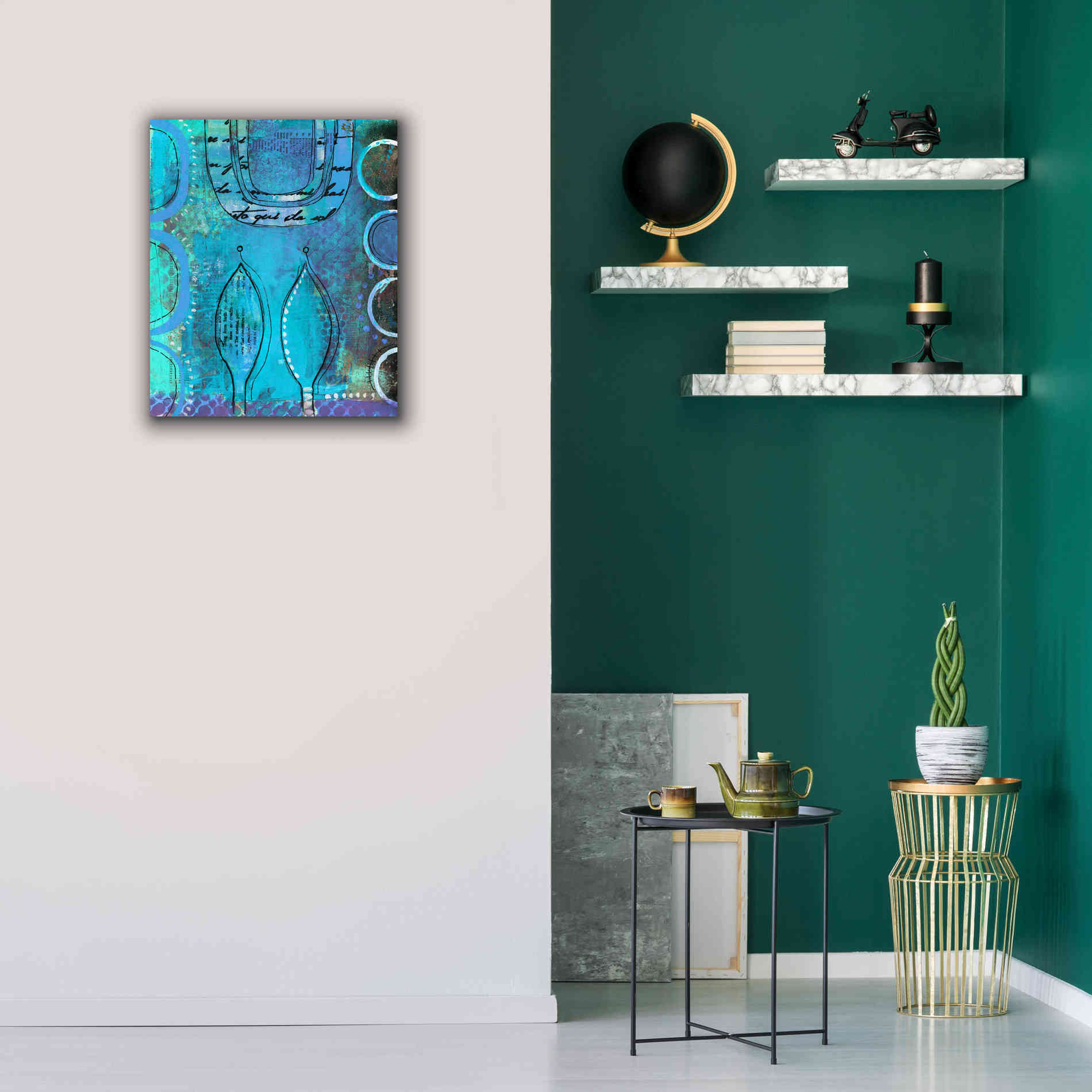 'Oriental Fairy Tale' by Andrea Haase, Giclee Canvas Wall Art,20 x 24