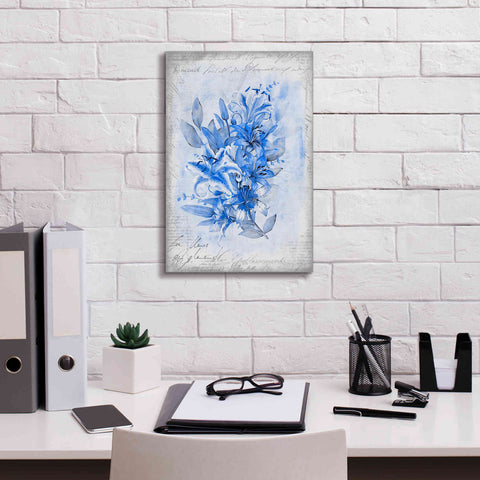 Image of 'Blue Summer Dream' by Andrea Haase, Giclee Canvas Wall Art,12 x 18