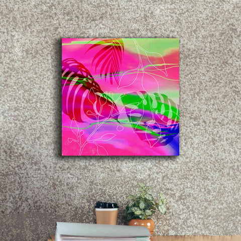 Image of 'Tropical Vibe' by Andrea Haase, Giclee Canvas Wall Art,18 x 18