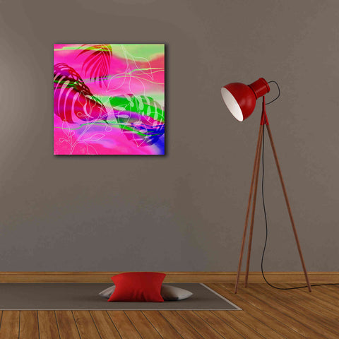 Image of 'Tropical Vibe' by Andrea Haase, Giclee Canvas Wall Art,26 x 26