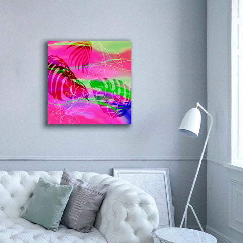 Image of 'Tropical Vibe' by Andrea Haase, Giclee Canvas Wall Art,37 x 37