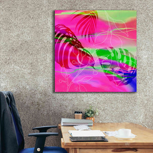 'Tropical Vibe' by Andrea Haase, Giclee Canvas Wall Art,37 x 37