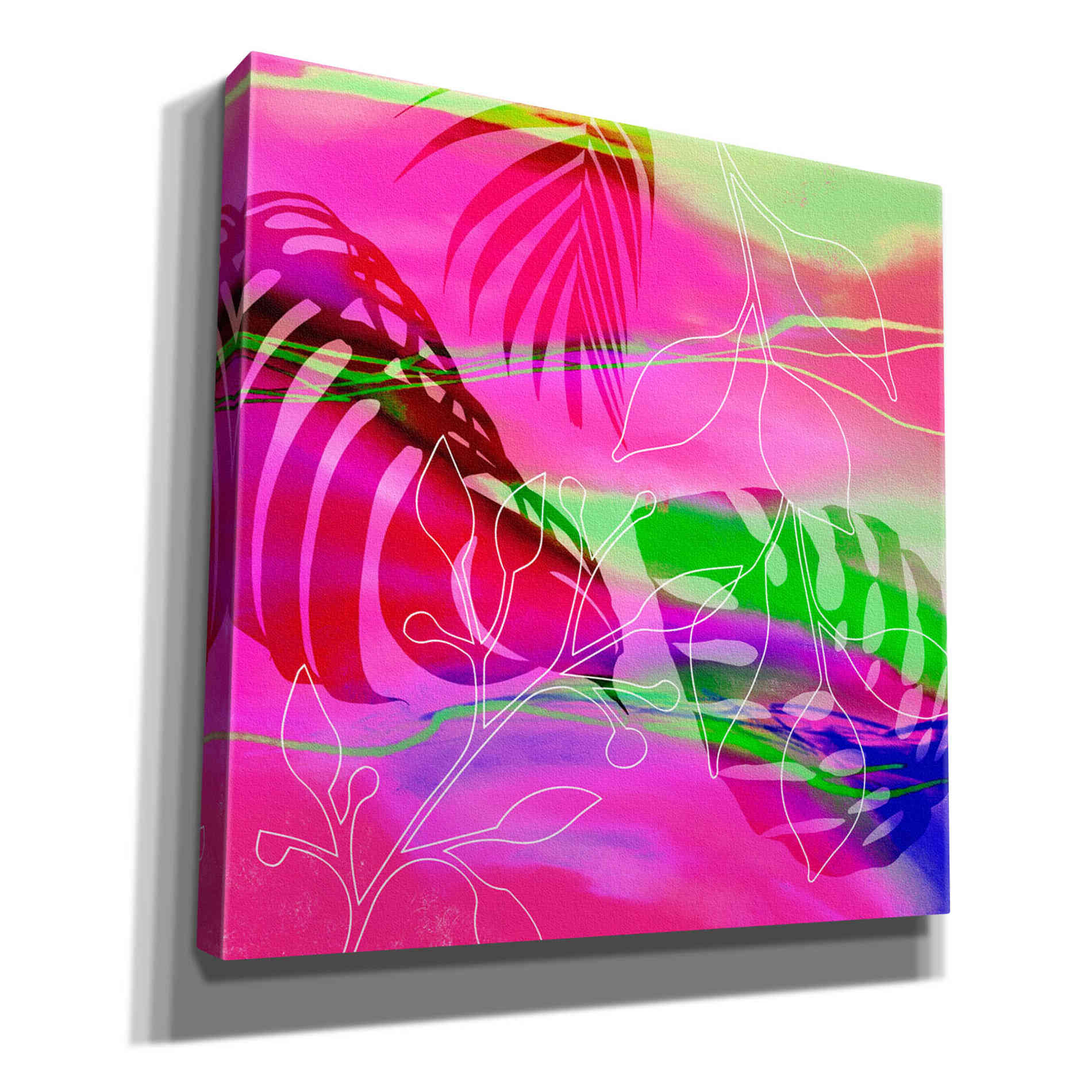 'Tropical Vibe' by Andrea Haase, Giclee Canvas Wall Art