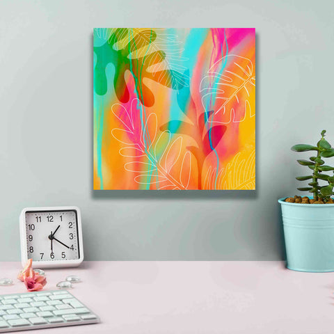Image of 'Tropical Journey' by Andrea Haase, Giclee Canvas Wall Art,12 x 12