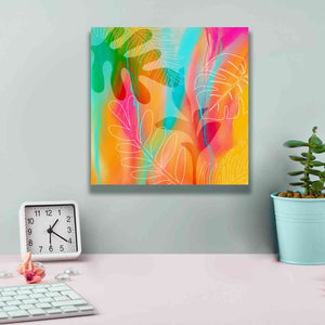 'Tropical Journey' by Andrea Haase, Giclee Canvas Wall Art,12 x 12