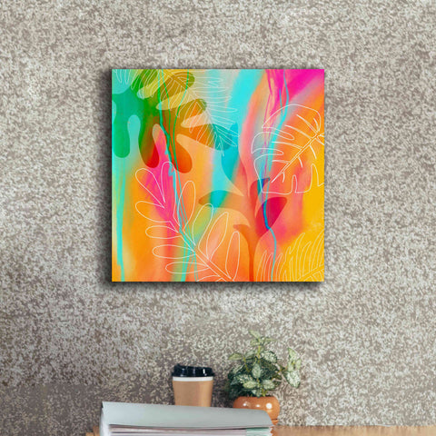 Image of 'Tropical Journey' by Andrea Haase, Giclee Canvas Wall Art,18 x 18