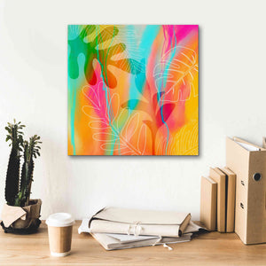 'Tropical Journey' by Andrea Haase, Giclee Canvas Wall Art,18 x 18