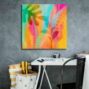 'Tropical Journey' by Andrea Haase, Giclee Canvas Wall Art,26 x 26