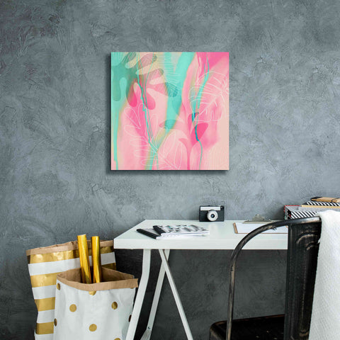 Image of 'Tropical Dream' by Andrea Haase, Giclee Canvas Wall Art,18 x 18