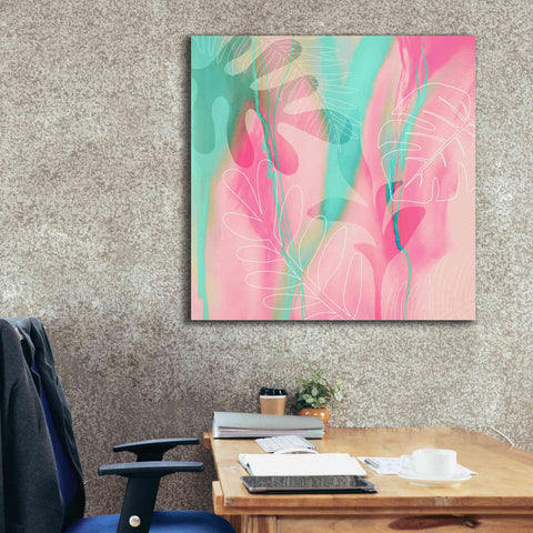 Image of 'Tropical Dream' by Andrea Haase, Giclee Canvas Wall Art,37 x 37