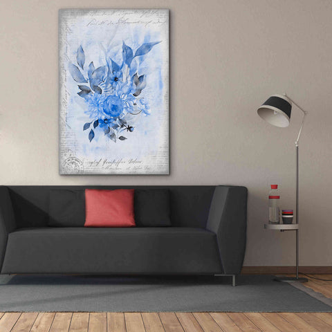 Image of 'Blue Flower Dream' by Andrea Haase, Giclee Canvas Wall Art,40 x 60